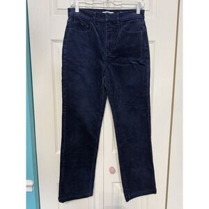 Loft Women's Corduroy Blue Size 2